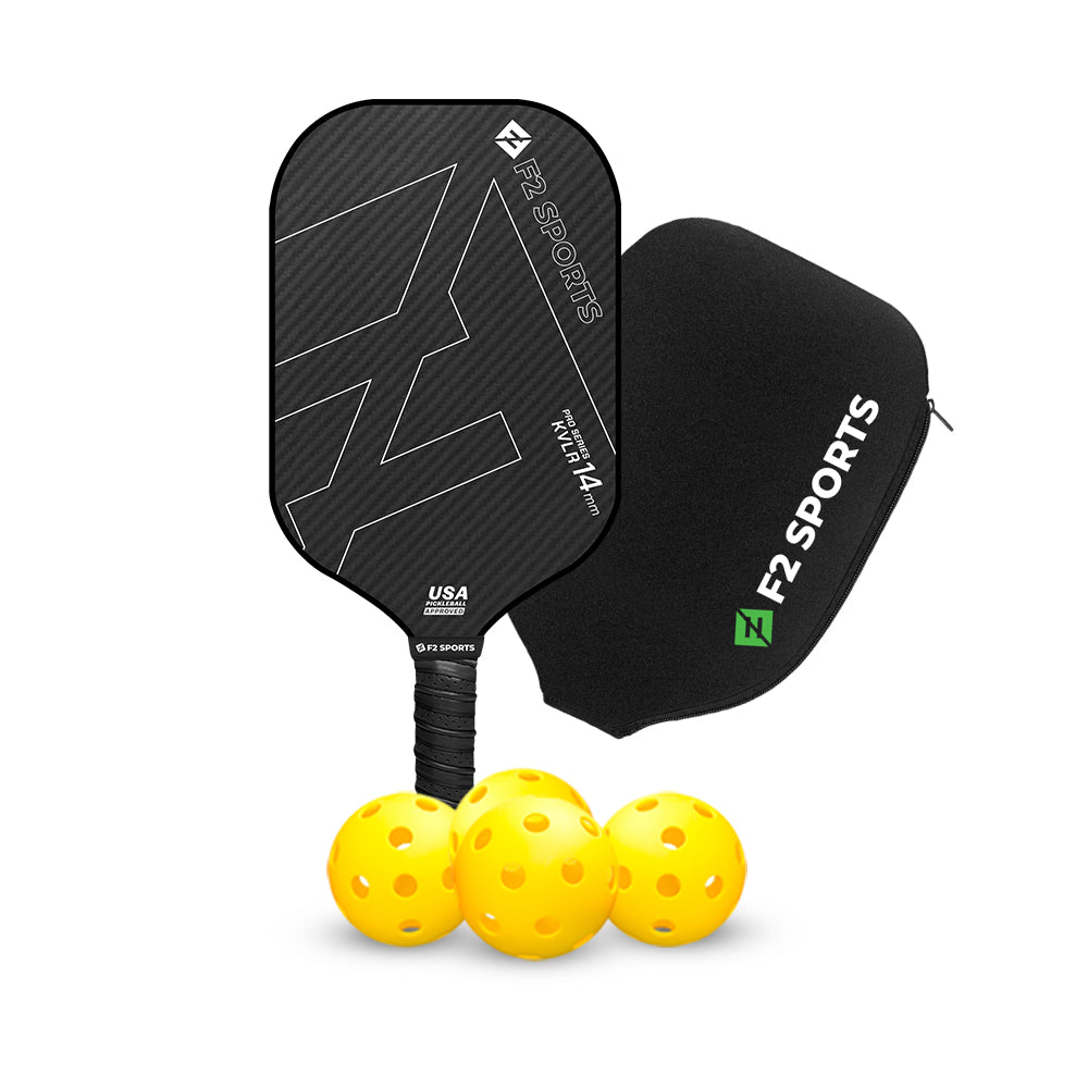 Single Player Edgeless Kevlar Pro Pickleball Set