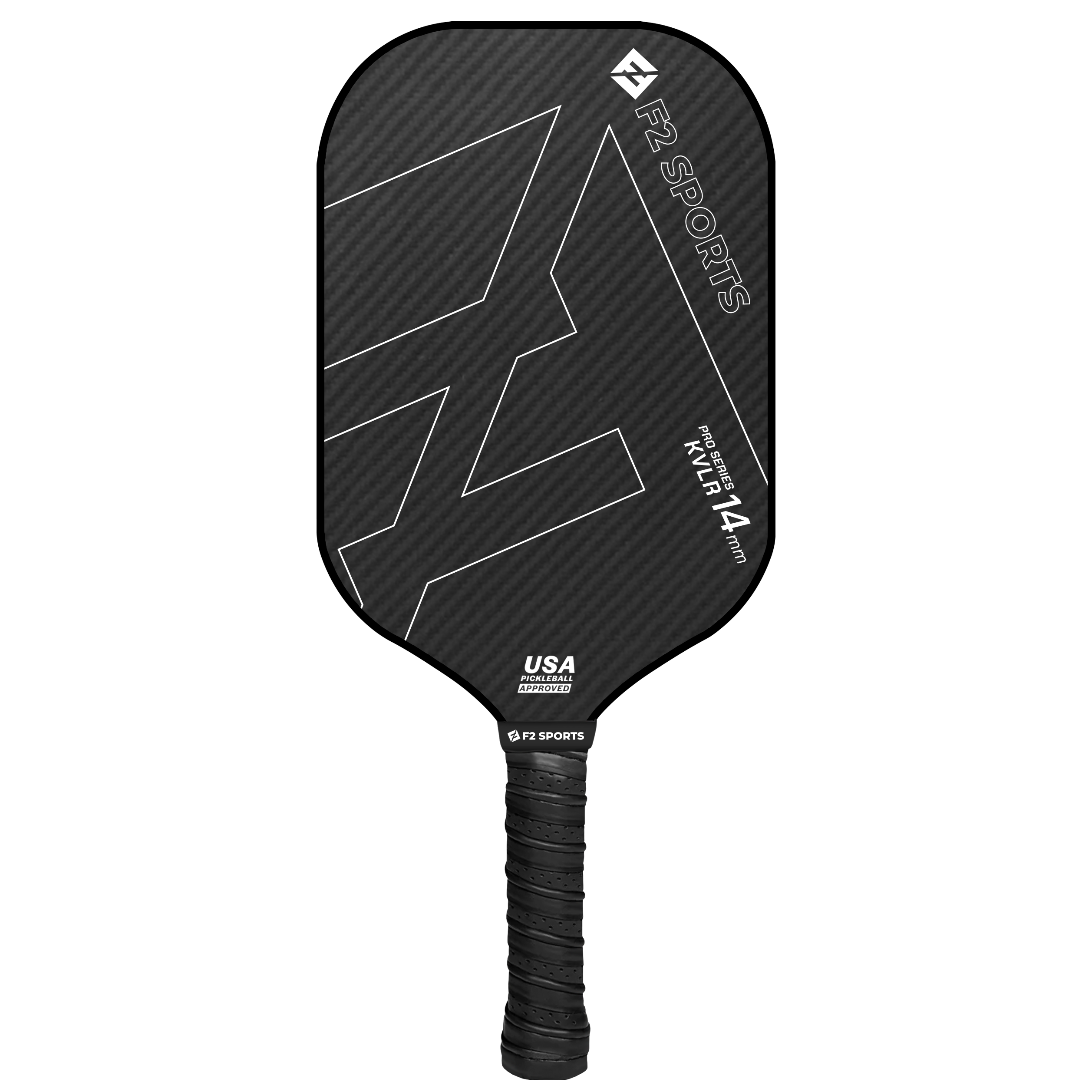 Edgeless Kevlar Pro Pickleball Set- 2 Paddles, 2 Covers, & Ball Set (Custom)